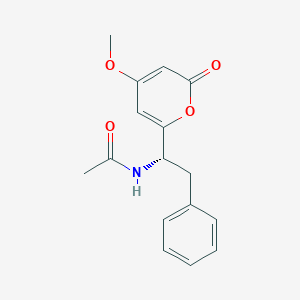 molecular formula C16H17NO4 B166695 Pyrophen CAS No. 131190-56-2