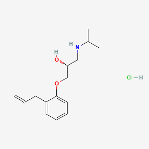 B1667000 Alprenolol hydrochloride, (R)- CAS No. 15020-61-8