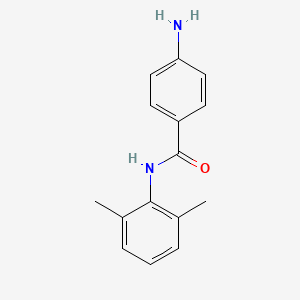 molecular formula C15H16N2O B1667027 Ameltolide CAS No. 787-93-9