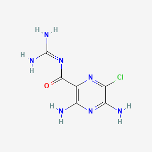 B1667095 Amiloride CAS No. 2609-46-3