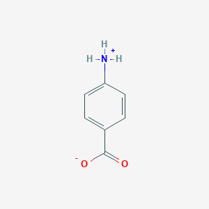 molecular formula C7H7NO2 B1667099 4-Aminobenzoic acid CAS No. 150-13-0