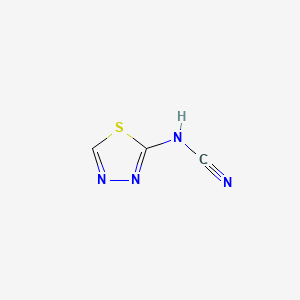 molecular formula C3H2N4S B1667124 氨替韦 CAS No. 111393-84-1