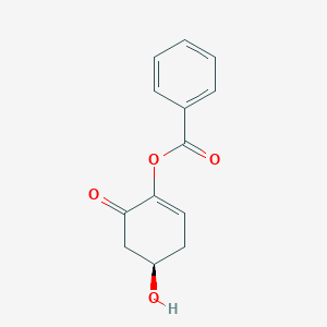 B166713 3,2-O-Benzoyl-5-hydroxycyclohexanone CAS No. 133683-50-8