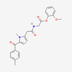 molecular formula C24H24N2O5 B1667267 Amtolmetin guacil CAS No. 87344-06-7
