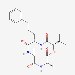 molecular formula C22H29N3O5 B1667268 AM Toxin II CAS No. 56072-96-9