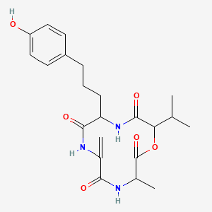 molecular formula C22H29N3O6 B1667269 AM Toxin III CAS No. 57765-94-3
