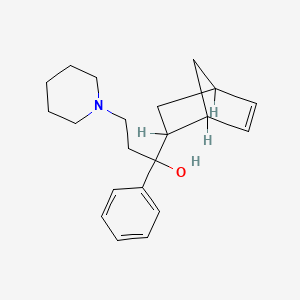 molecular formula C21H29NO B1667296 双苯丁 CAS No. 514-65-8