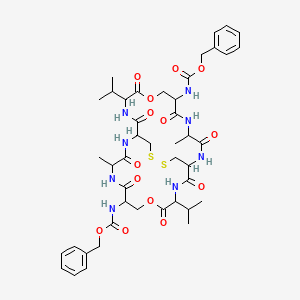 molecular formula C44H58N8O14S2 B1667350 Bocanta CAS No. 63520-00-3