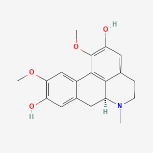 molecular formula C19H21NO4 B1667363 Boldin CAS No. 476-70-0