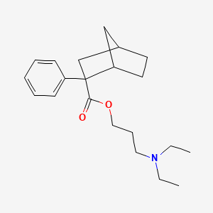 molecular formula C21H31NO2 B1667371 硼萘普林 CAS No. 20448-86-6