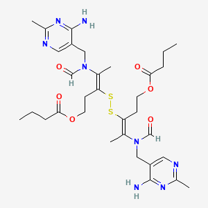 molecular formula C32H46N8O6S2 B1667432 双丁胺 CAS No. 18481-23-7