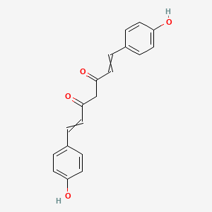 molecular formula C19H16O4 B1667434 双去甲氧基姜黄素 CAS No. 24939-16-0