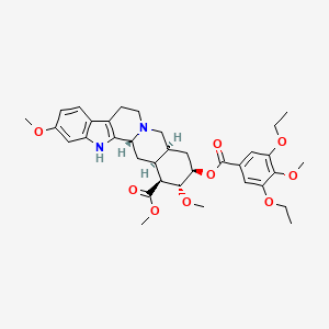 molecular formula C35H44N2O9 B1667439 双异蛇根碱 CAS No. 5700-94-7