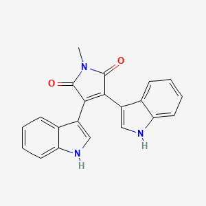 B1667442 Bisindolylmaleimide v CAS No. 113963-68-1