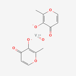 B1667445 bis(maltolato)oxovanadium(IV) CAS No. 38213-69-3