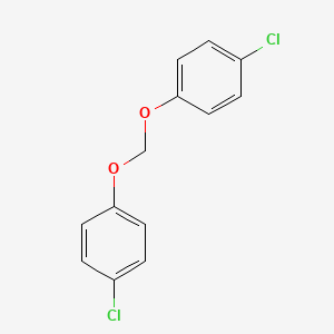 molecular formula C13H10Cl2O2 B1667454 双(对氯苯氧基)甲烷 CAS No. 555-89-5
