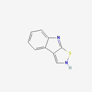molecular formula C9H6N2S B1667506 Brassilexin CAS No. 119752-76-0