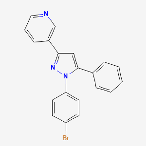 molecular formula C20H14BrN3 B1667560 凋亡诱导剂 5d CAS No. 60925-00-0