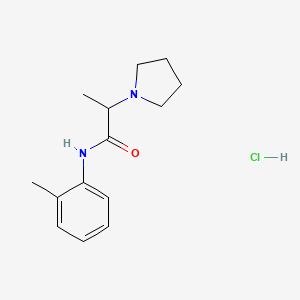 B1667578 Aptocaine hydrochloride CAS No. 19281-32-4