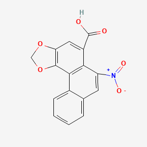 molecular formula C16H9NO6 B1667594 马兜铃酸 II CAS No. 475-80-9