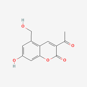 molecular formula C12H10O5 B1667603 Armillarisin A CAS No. 53696-74-5