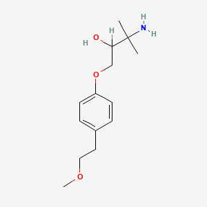 molecular formula C14H23NO3 B1667605 Arnolol CAS No. 87129-71-3
