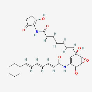 B1667649 Asukamycin CAS No. 61116-33-4