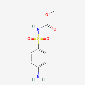 molecular formula C8H10N2O4S B1667650 阿苏拉姆 CAS No. 3337-71-1