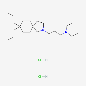 molecular formula C22H46Cl2N2 B1667674 阿替普利莫二盐酸盐 CAS No. 130065-61-1