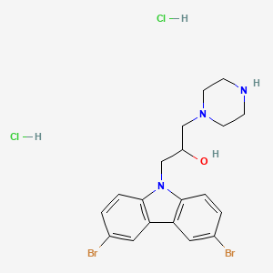 molecular formula C19H23Br2Cl2N3O B1667710 Bax 通道阻滞剂 CAS No. 335165-68-9