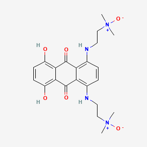 molecular formula C22H28N4O6 B1667738 班氧沙酮 CAS No. 136470-65-0