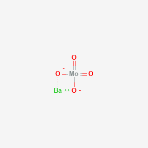 molecular formula BaMoO4 B1667752 钼酸盐 (MoO42-)，钡 (1:1)，(T-4)- CAS No. 7787-37-3