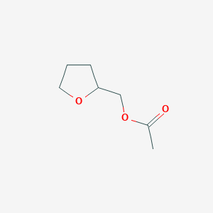 molecular formula C7H12O3 B166781 Tetrahydrofurfuryl acetate CAS No. 637-64-9