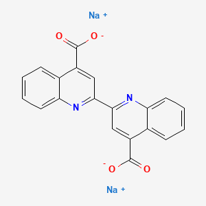 [2,2'-Biquinoline]-4,4'-dicarboxylic acid, disodium salt