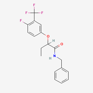 molecular formula C18H17F4NO2 B1667910 Beflubutamid CAS No. 113614-08-7