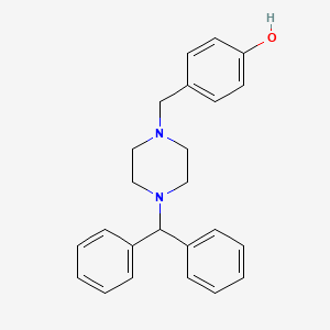 molecular formula C24H26N2O B1667916 Belarizine CAS No. 52395-99-0