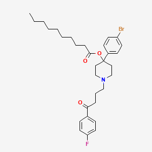 molecular formula C31H41BrFNO3 B1667934 溴哌利多癸酸酯 CAS No. 75067-66-2