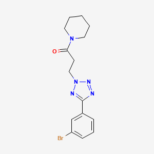 molecular formula C15H18BrN5O B1667938 溴培莫 CAS No. 33144-79-5
