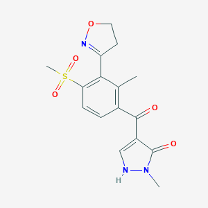 molecular formula C16H17N3O5S B166797 Topramezone CAS No. 210631-68-8