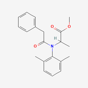 molecular formula C20H23NO3 B1667974 苯甲甲环氨酯 CAS No. 71626-11-4