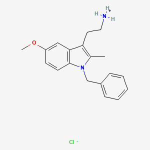molecular formula C19H23ClN2O B1667976 盐酸贝那新林 CAS No. 525-02-0