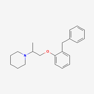 molecular formula C21H27NO B1668004 苯丙哌林 CAS No. 2156-27-6