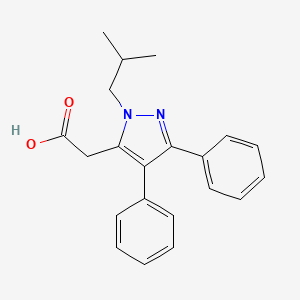 molecular formula C21H22N2O2 B1668036 布非索拉克 CAS No. 50270-32-1