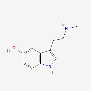 molecular formula C12H16N2O B1668041 蟾毒色胺 CAS No. 487-93-4