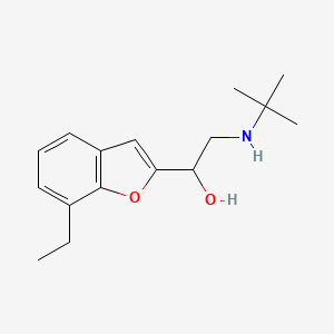 molecular formula C16H23NO2 B1668043 布夫罗洛 CAS No. 54340-62-4