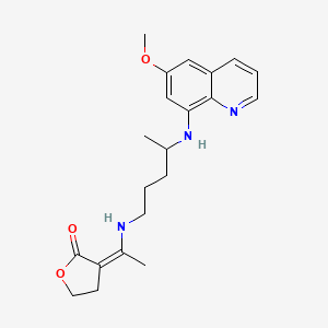 molecular formula C21H27N3O3 B1668044 布拉喹 CAS No. 79781-00-3