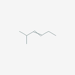 molecular formula C7H14 B166806 (E)-2-Methyl-3-hexene CAS No. 692-24-0