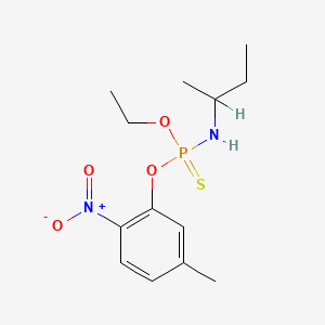 molecular formula C13H21N2O4PS B1668082 丁草胺 CAS No. 36335-67-8
