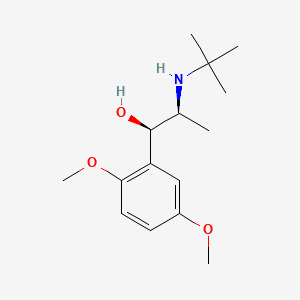 molecular formula C15H25NO3 B1668089 布托沙明 CAS No. 2922-20-5