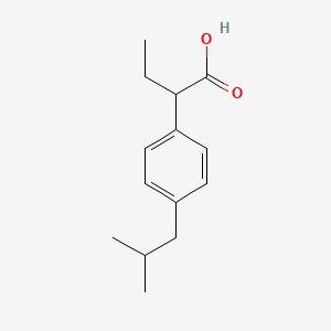 molecular formula C14H20O2 B1668098 布替布芬 CAS No. 55837-18-8